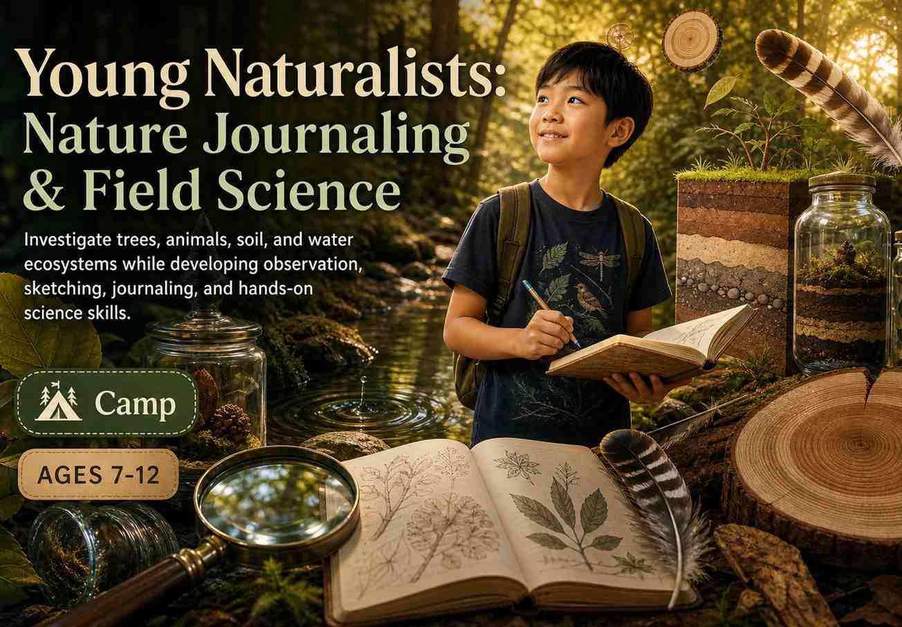 Young Naturalists: Nature Journaling & Field Science