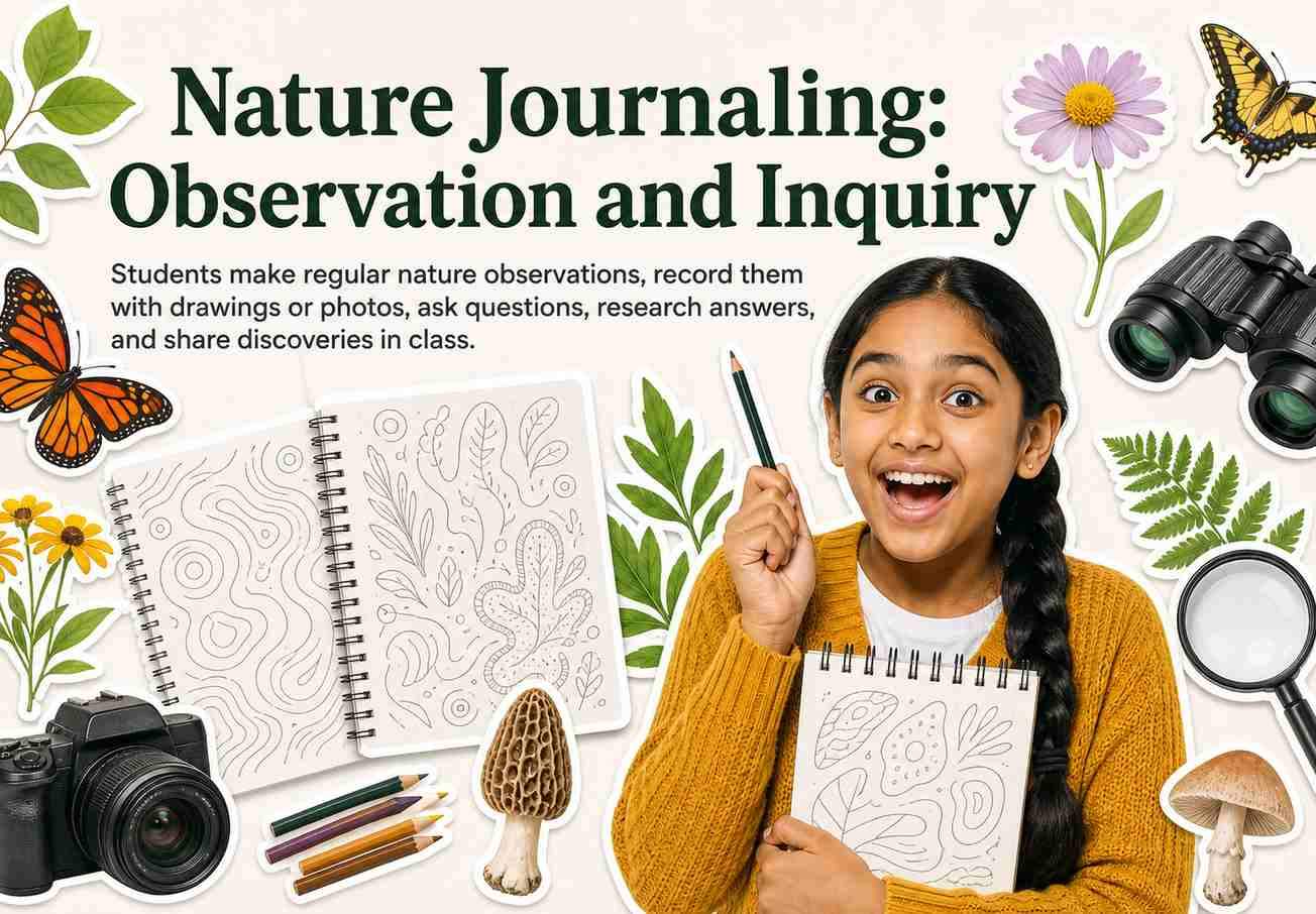 Nature Journaling: Observation and Inquiry