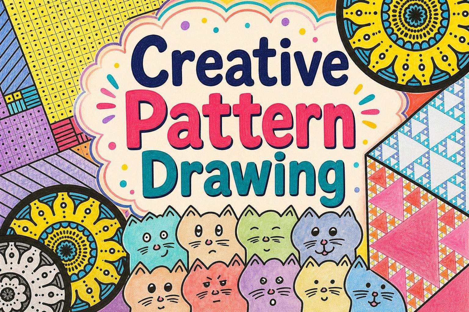 Patterns in Art: Fibonacci, Mandalas, Fractals & Tessellations