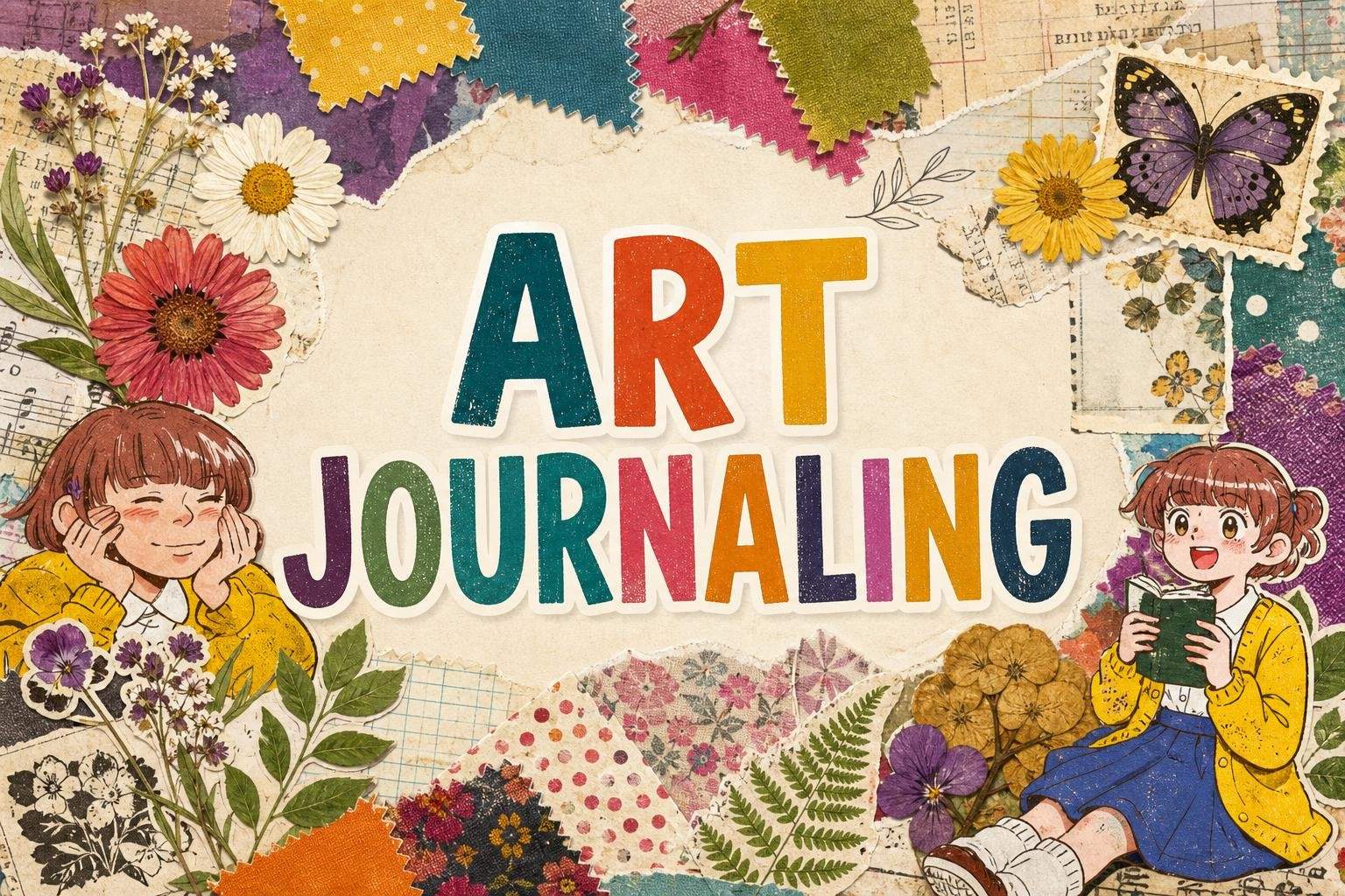 Mixed Media Journaling: Junk Journals, Collage & Bookmaking