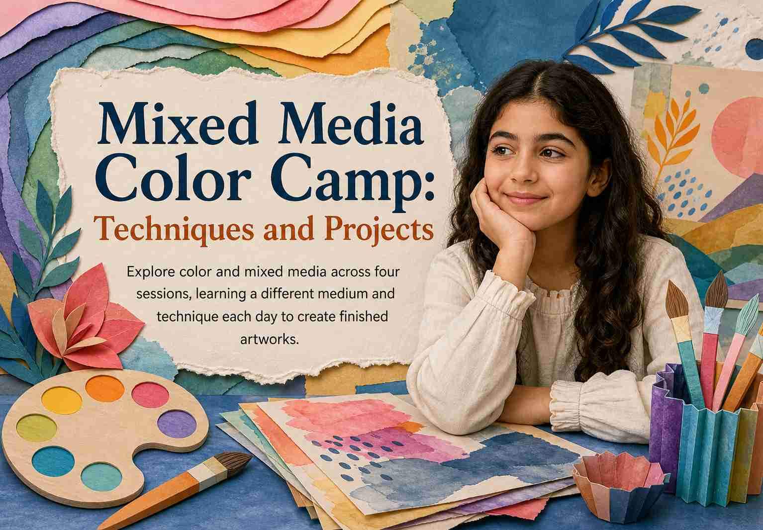 Mixed Media Color Camp: Techniques and Projects