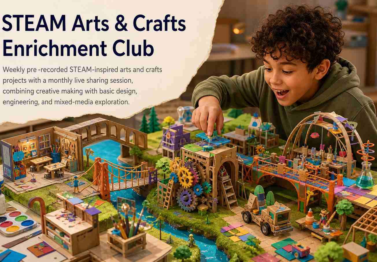 STEAM Arts & Crafts Enrichment Club