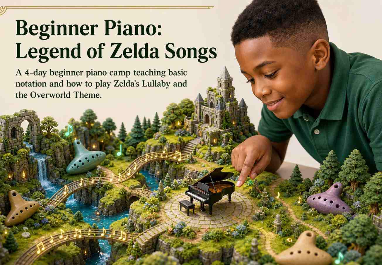 Beginner Piano: Legend of Zelda Songs