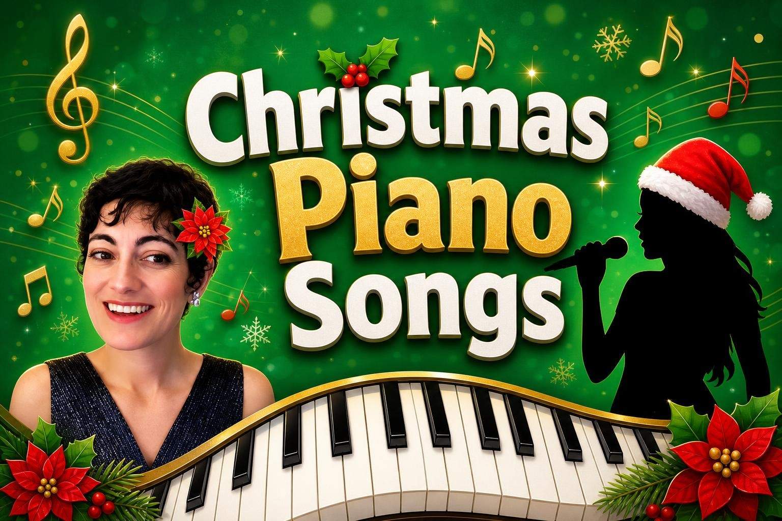 Beginner Piano: Play 4 Christmas Pop Songs