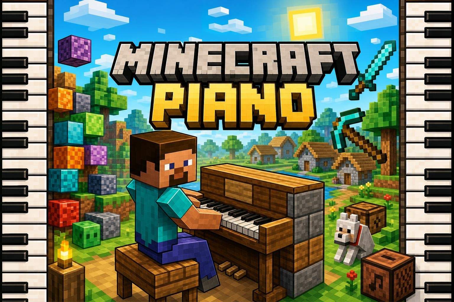 Beginner Piano: Play Minecraft Songs and Read Basic Notation