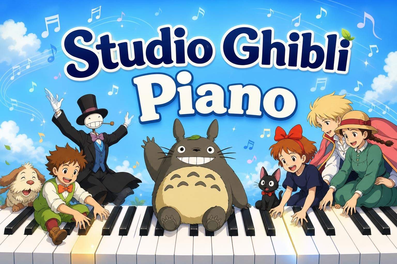 Beginner Piano: Learn Three Studio Ghibli Songs