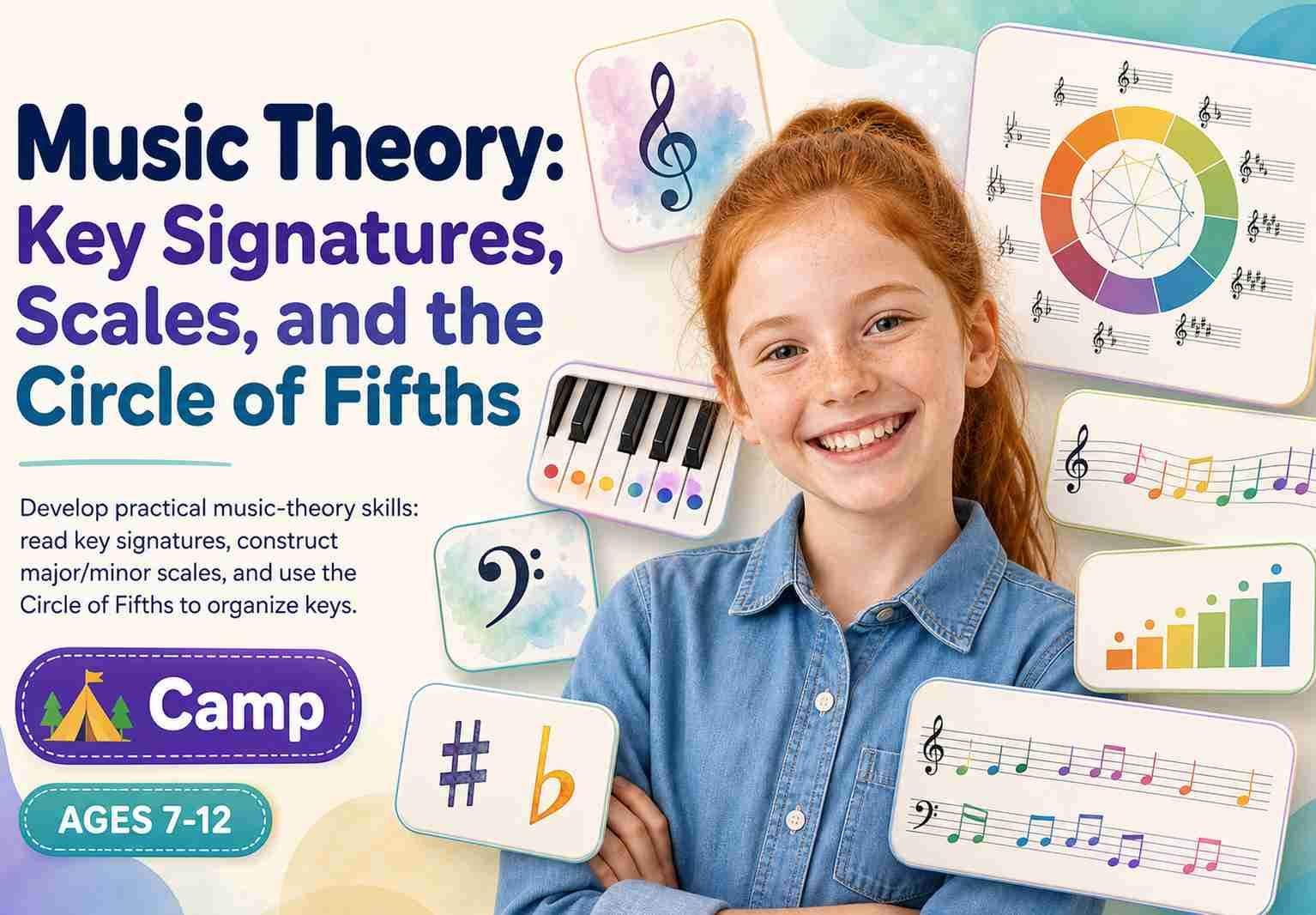 Music Theory: Key Signatures, Scales, and the Circle of Fifths