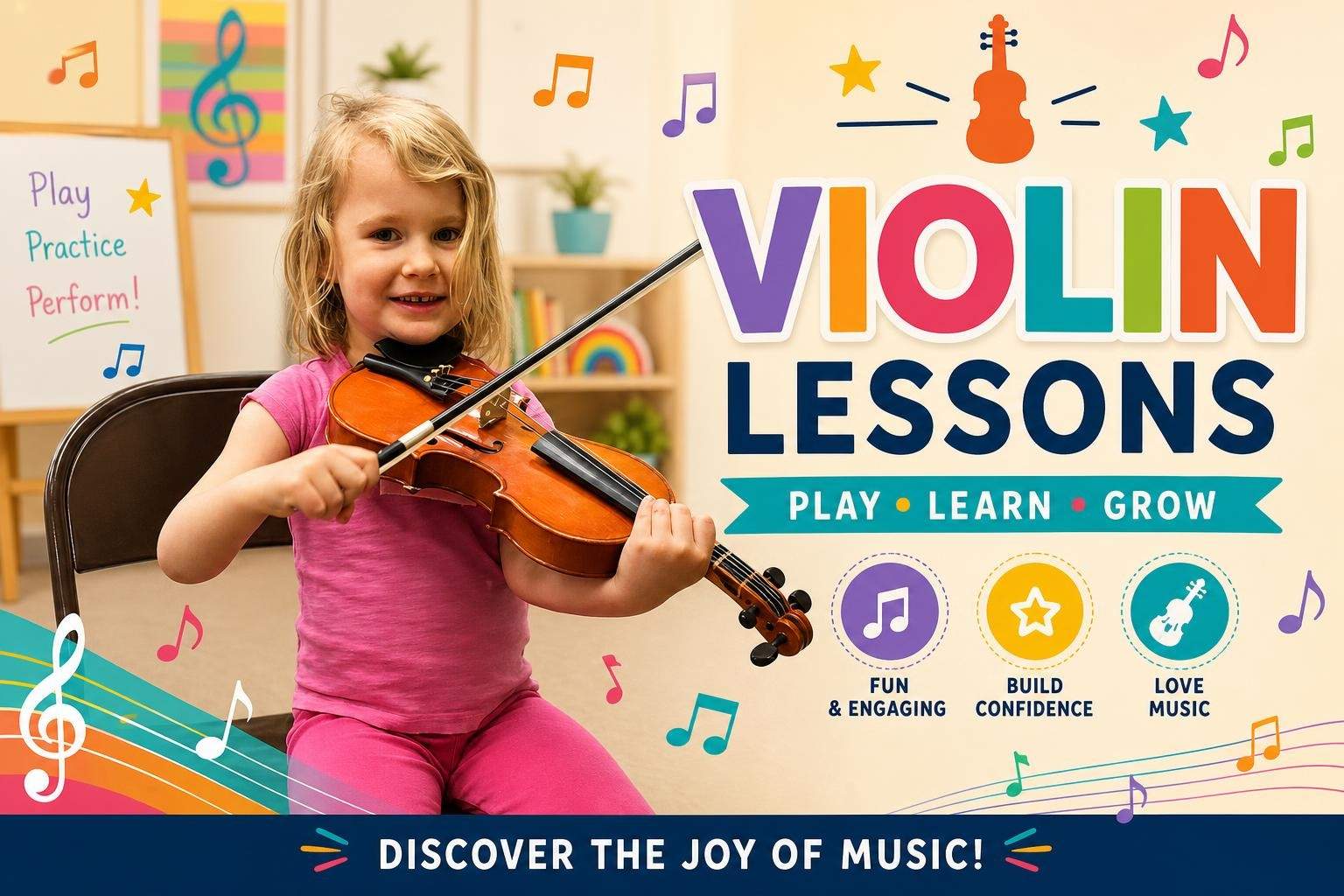 Beginning Violin: Fundamentals and First Tunes
