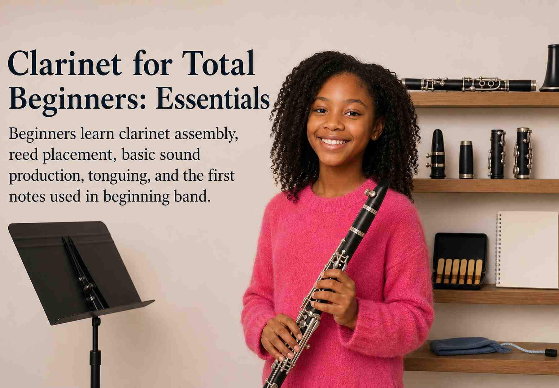 Clarinet for Total Beginners: Essentials