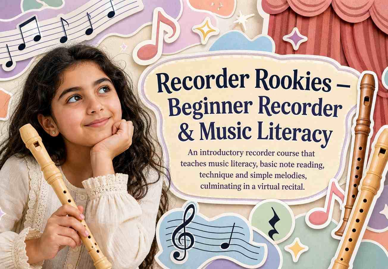 Recorder Rookies — Beginner Recorder & Music Literacy