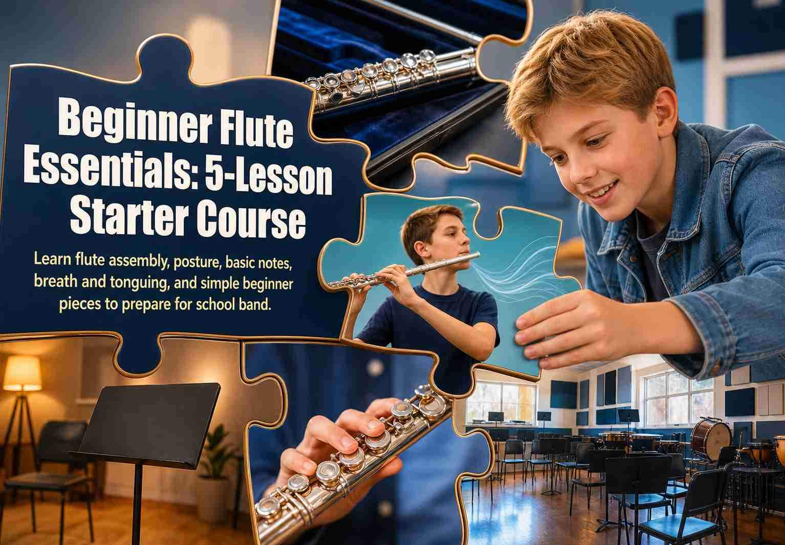 Beginner Flute Essentials: 5-Lesson Starter Course
