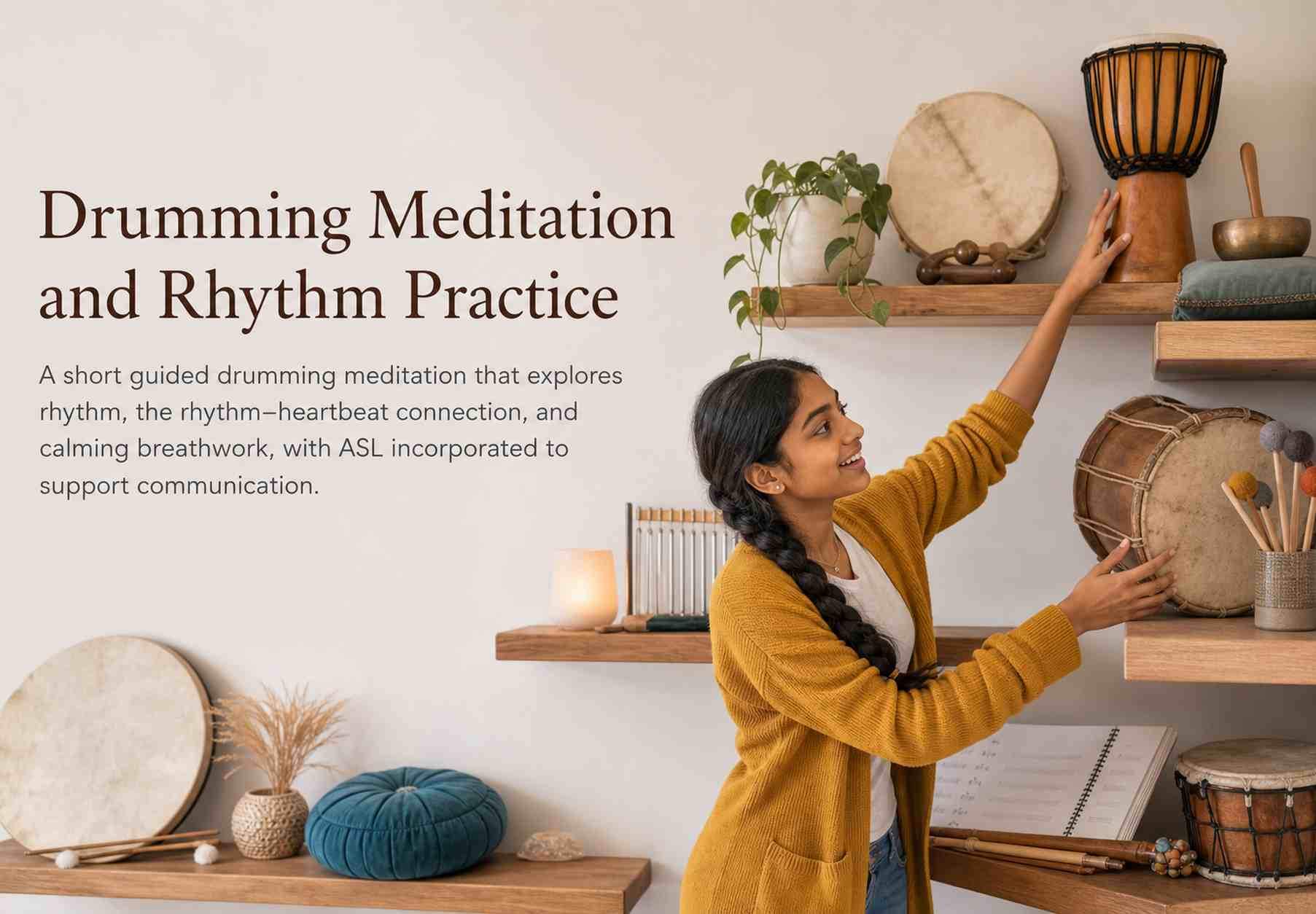 Drumming Meditation and Rhythm Practice