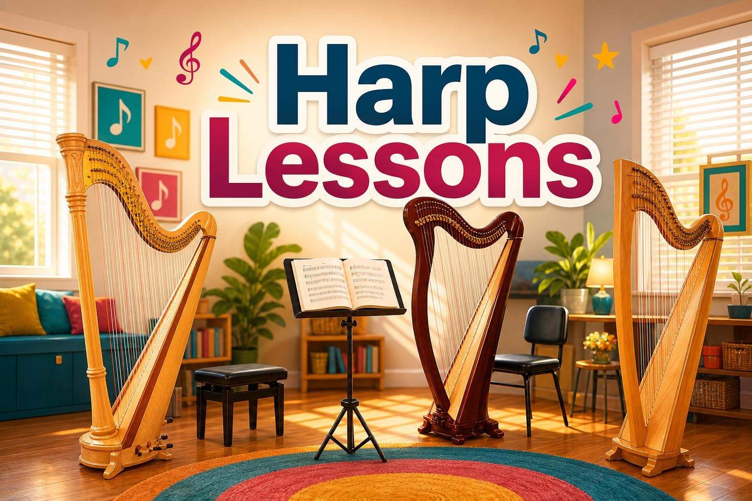 Intro to Harp: Fundamentals and Basic Technique