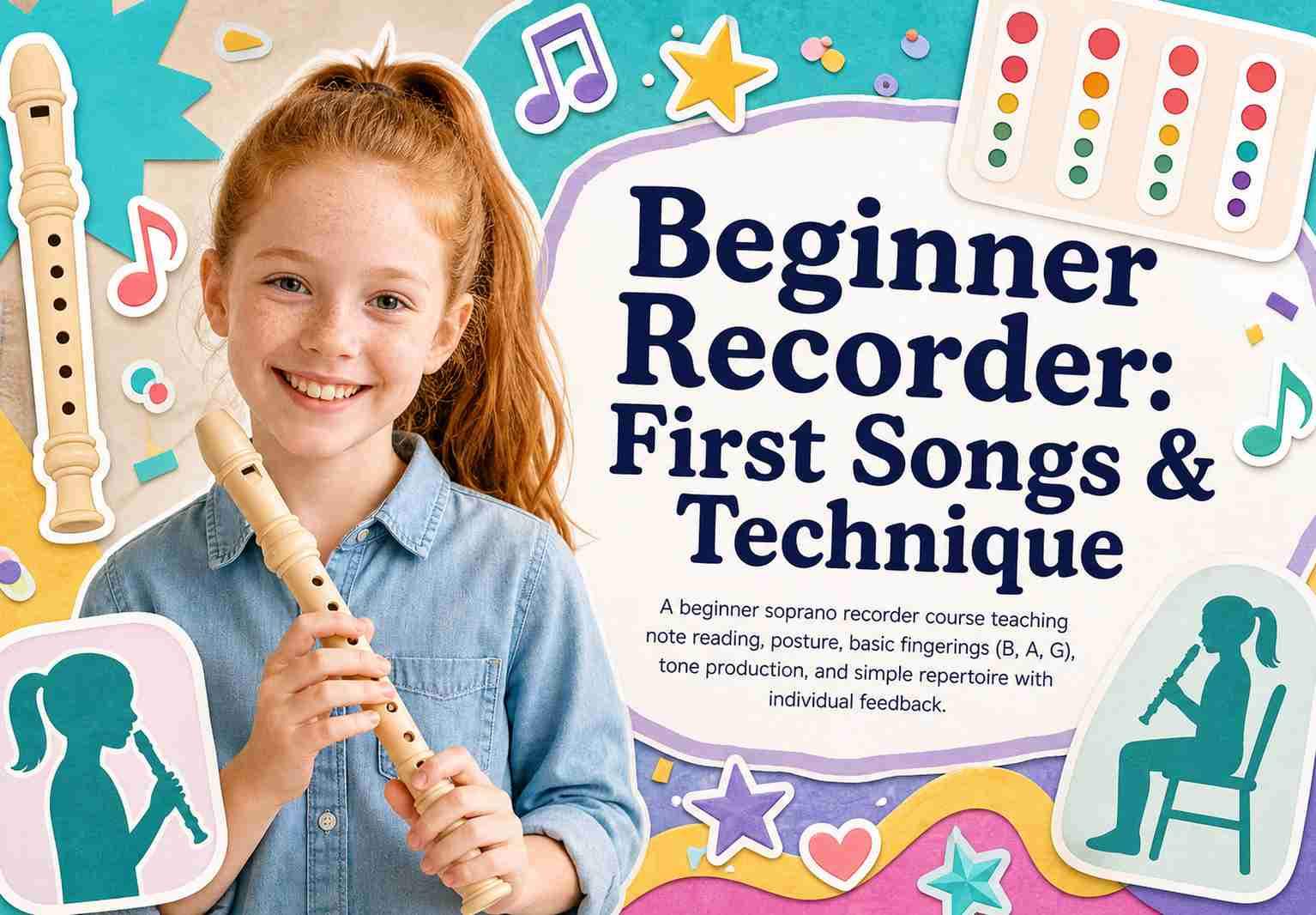 Beginner Recorder: First Songs & Technique