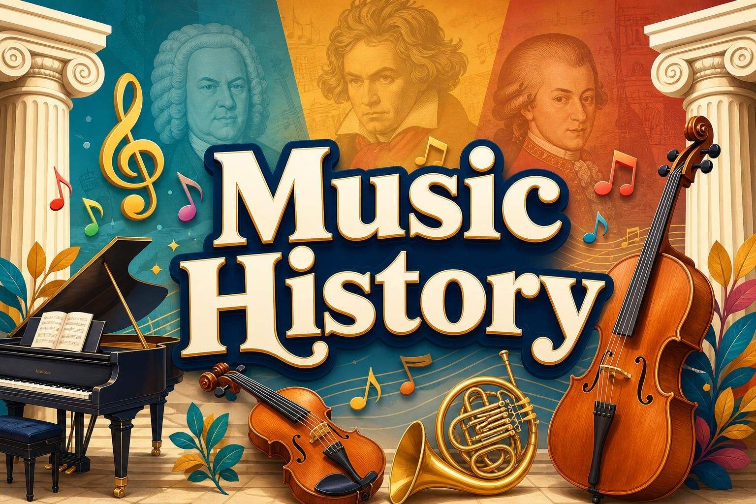 Classical Music History: Haydn, Mozart & Beethoven