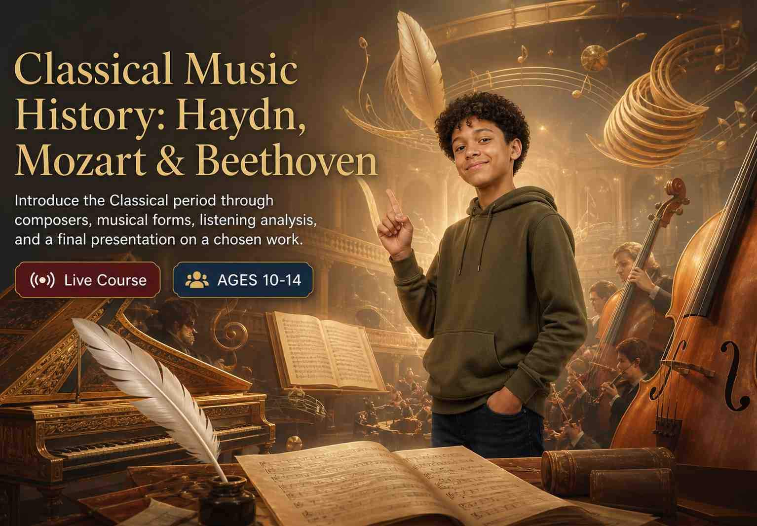Classical Music History: Haydn, Mozart & Beethoven