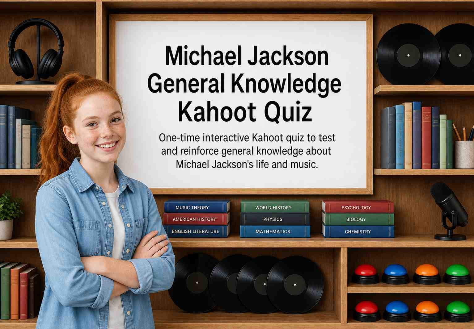 Michael Jackson General Knowledge Kahoot Quiz