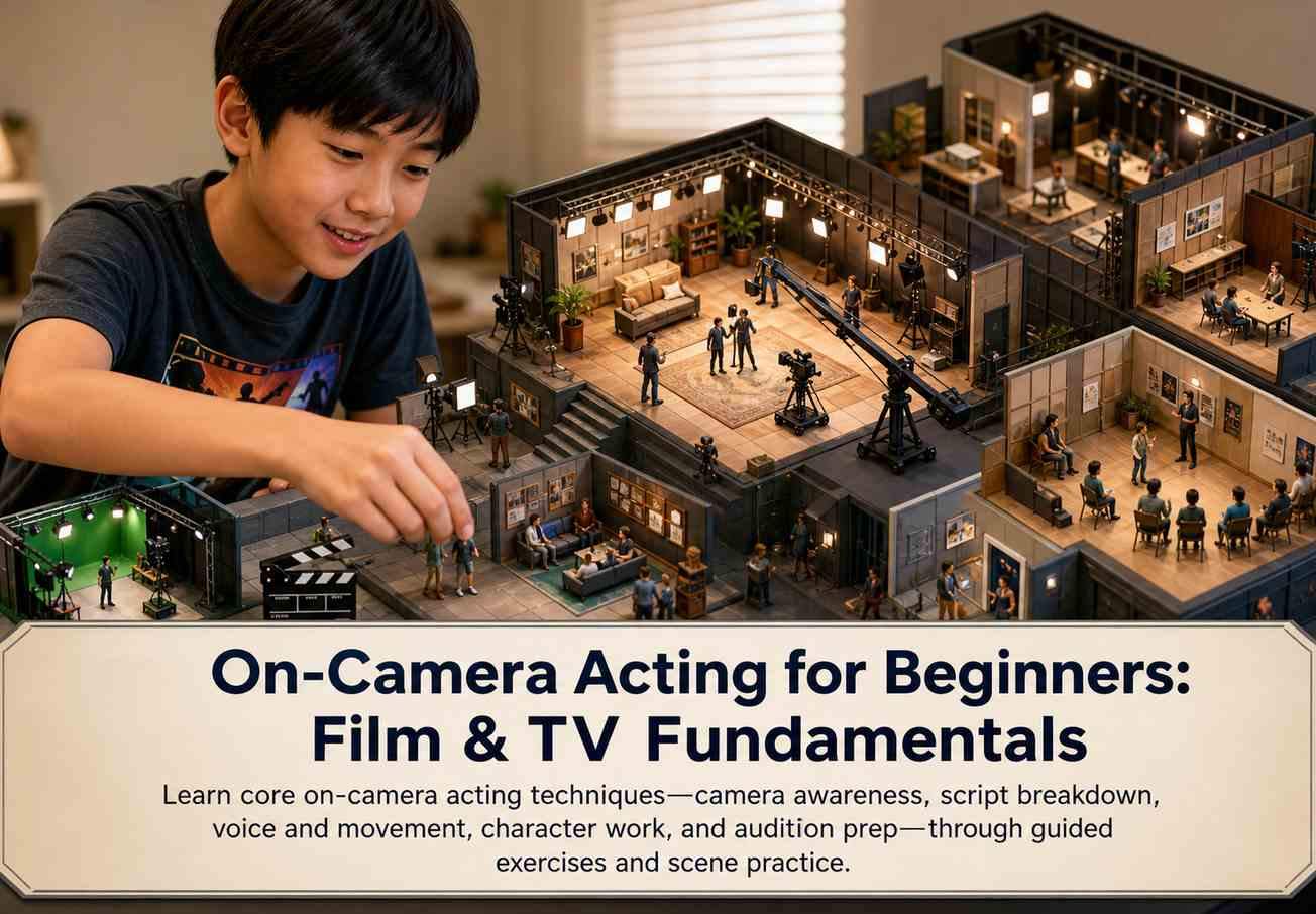 On-Camera Acting for Beginners: Film & TV Fundamentals
