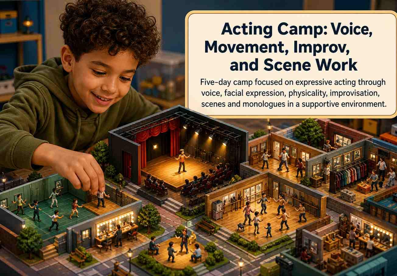 Acting Camp: Voice, Movement, Improv, and Scene Work