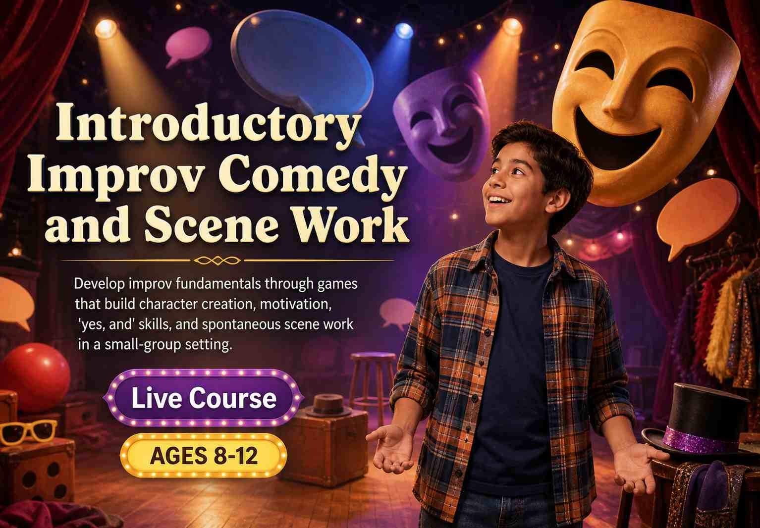 Introductory Improv Comedy and Scene Work