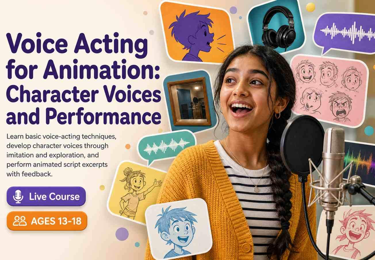 Voice Acting for Animation: Character Voices and Performance