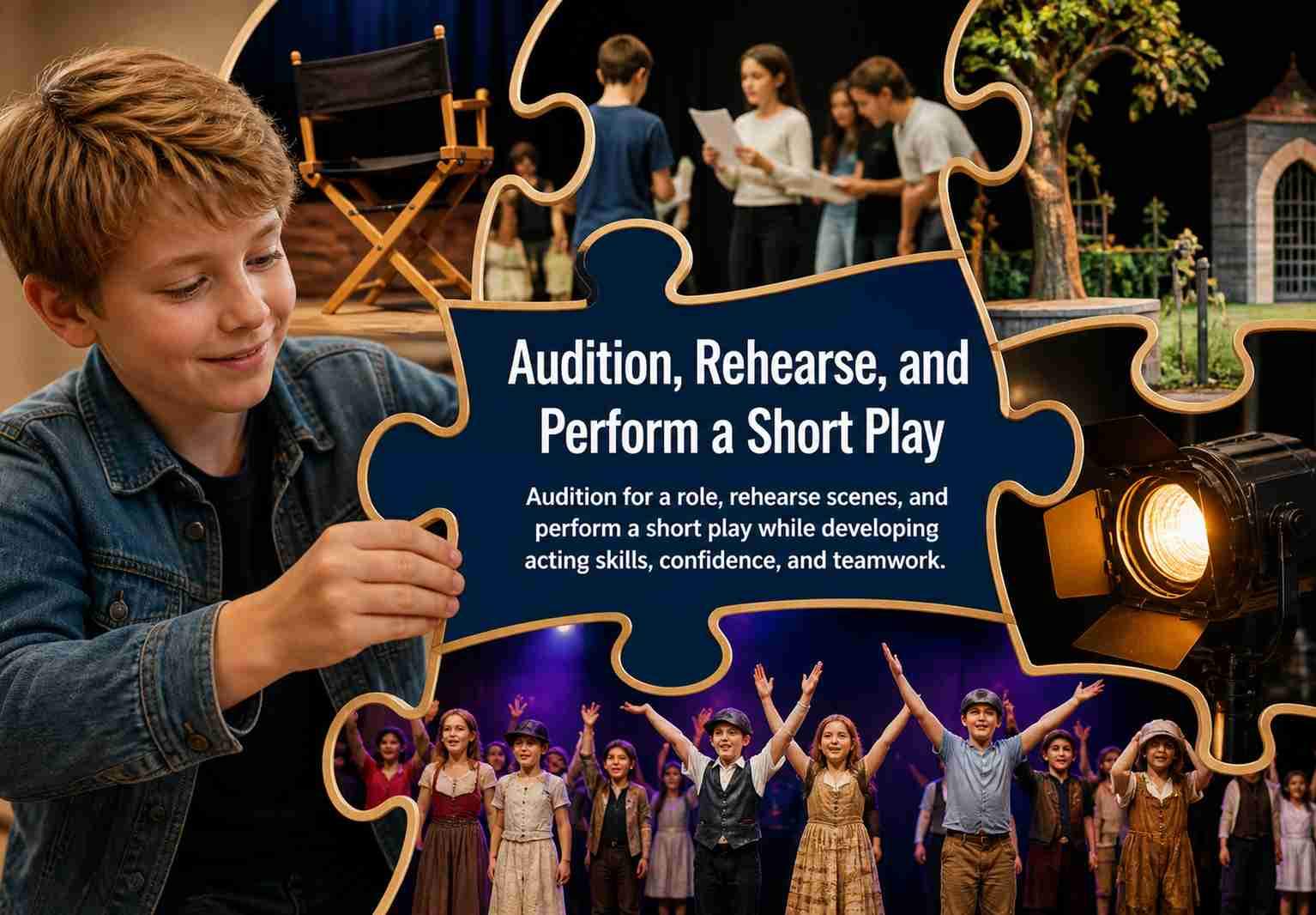 Audition, Rehearse, and Perform a Short Play