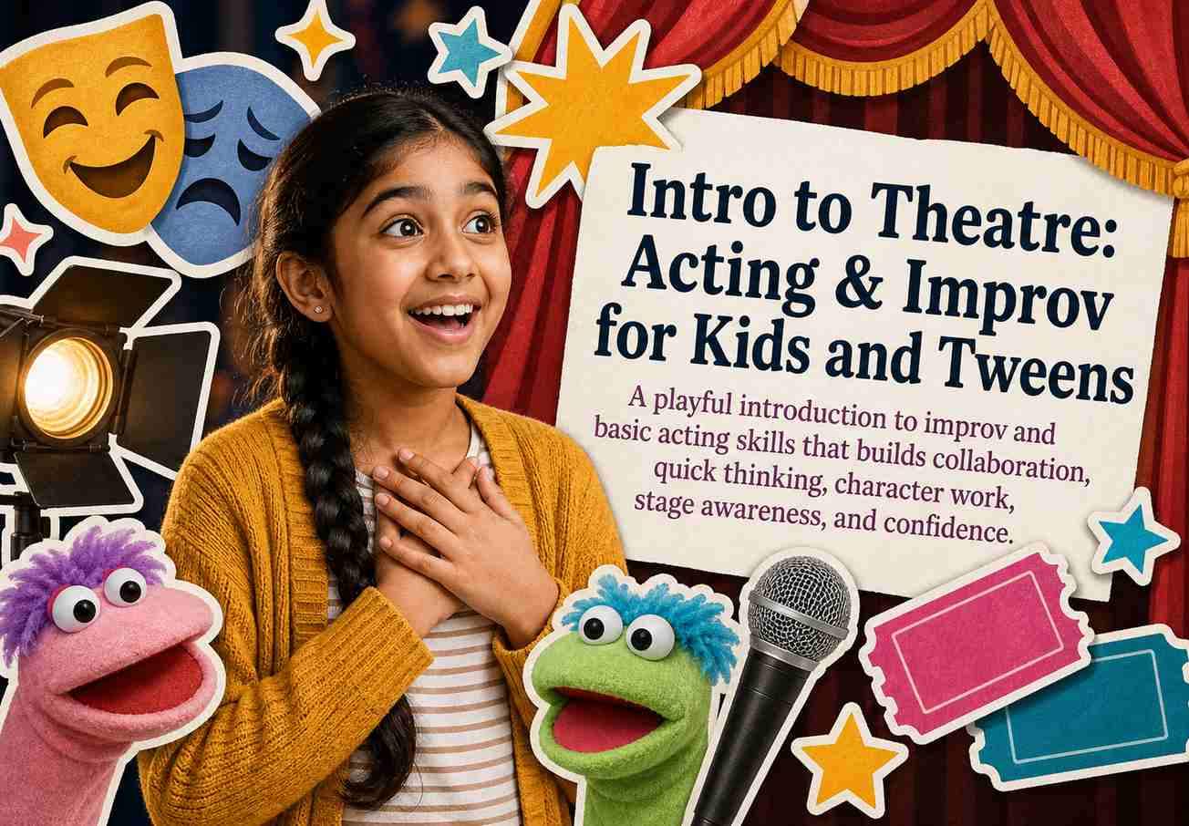 Intro to Theatre: Acting & Improv for Kids and Tweens