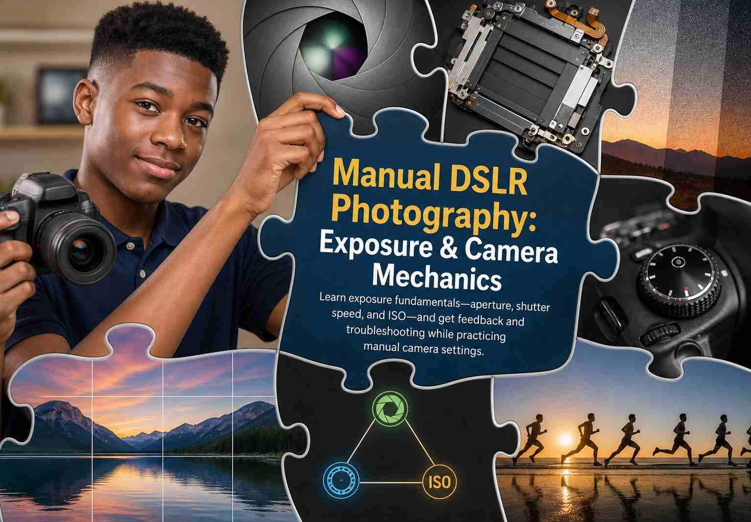 Manual DSLR Photography: Exposure & Camera Mechanics
