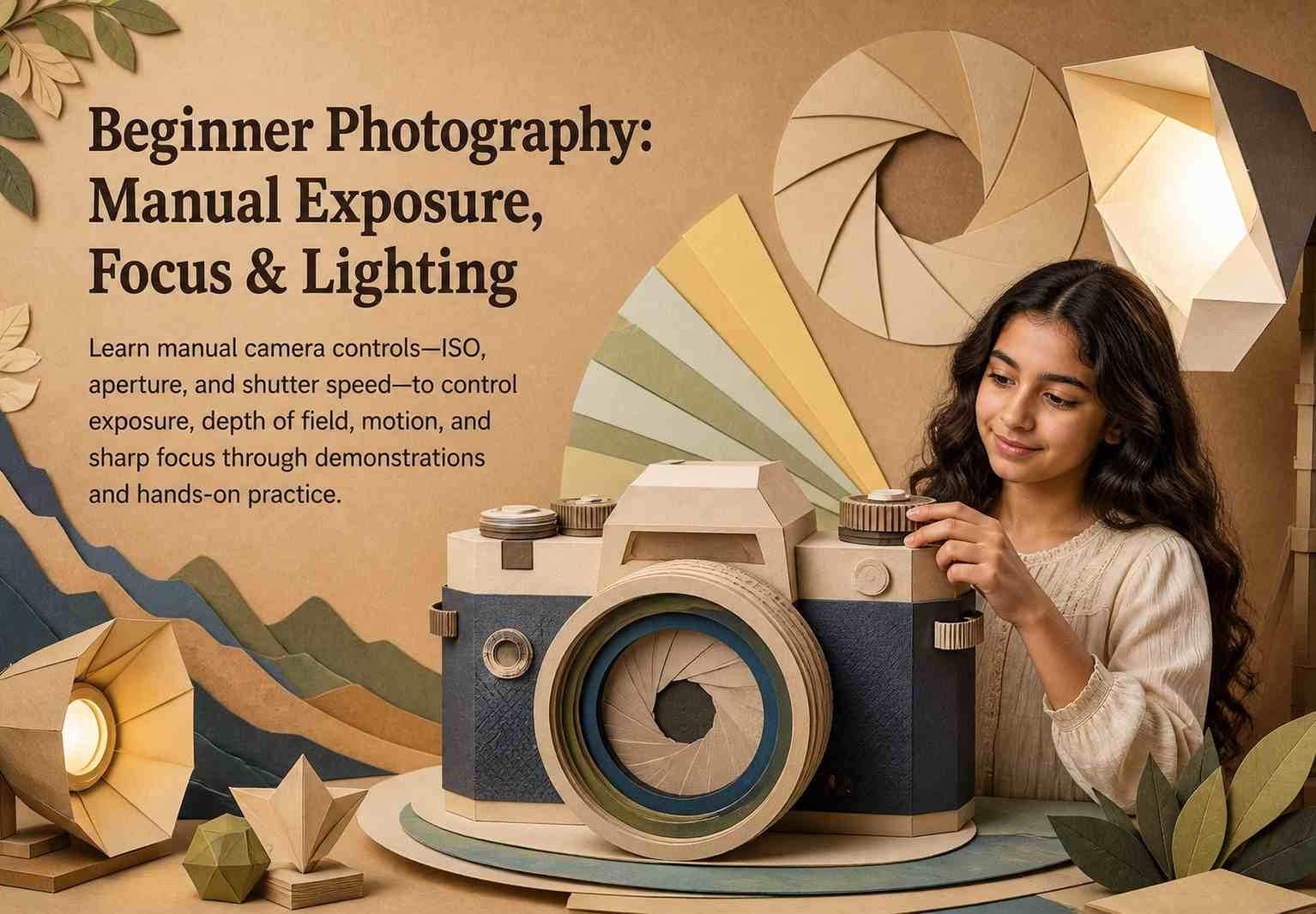 Beginner Photography: Manual Exposure, Focus & Lighting