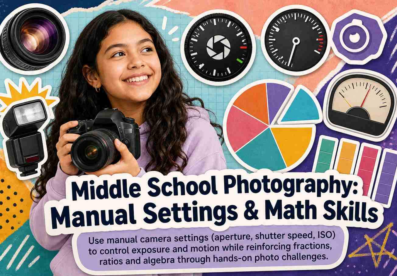 Middle School Photography: Manual Settings & Math Skills