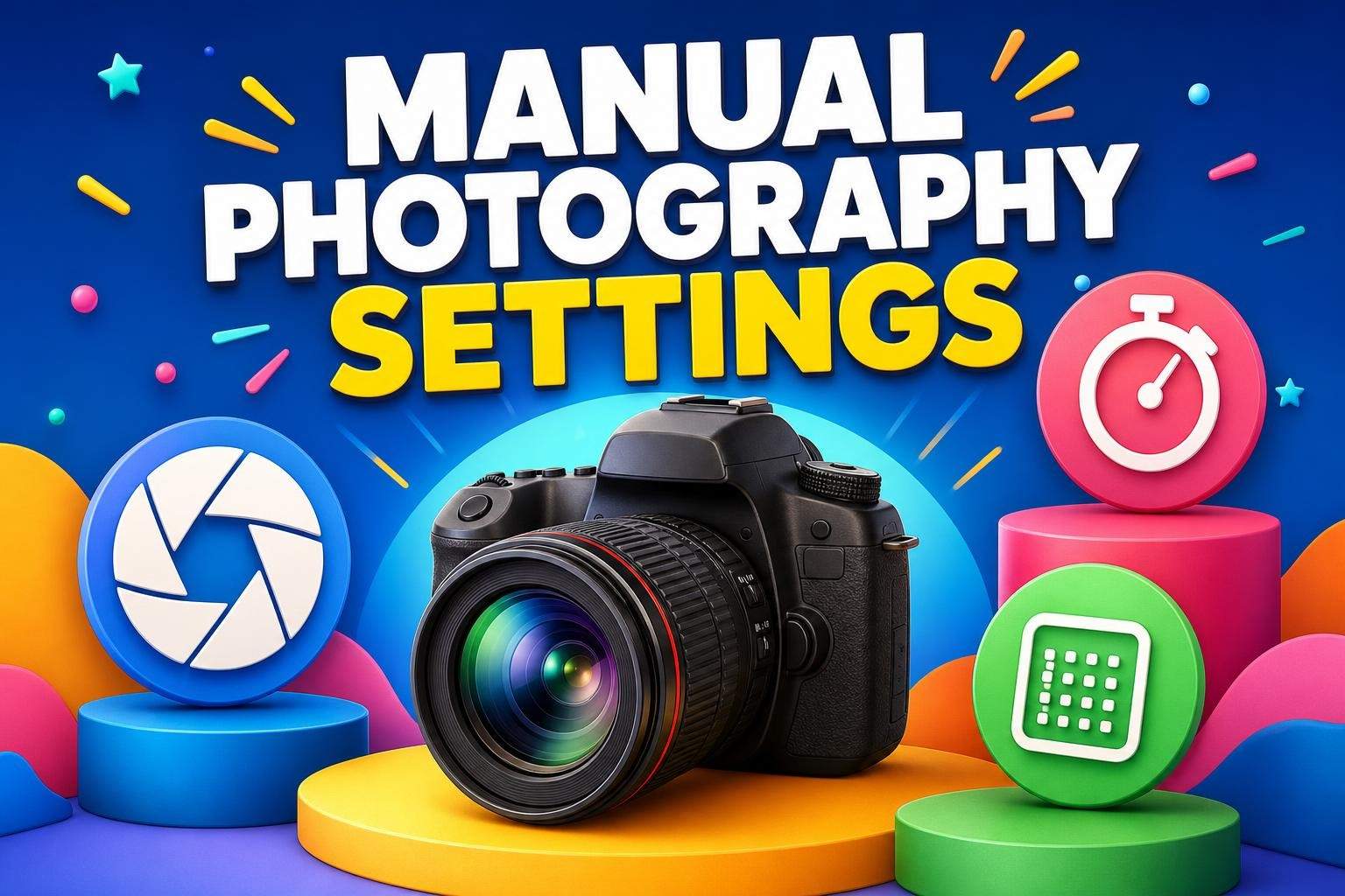Manual Photography Settings: Aperture, Shutter & ISO