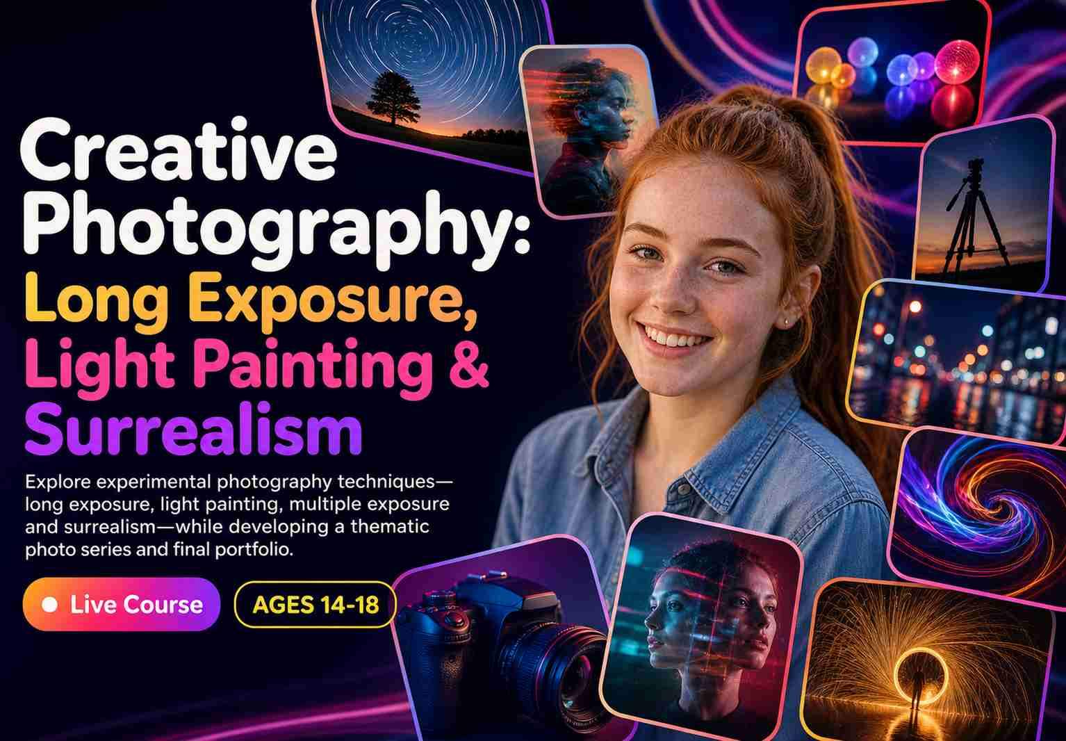 Creative Photography: Long Exposure, Light Painting & Surrealism