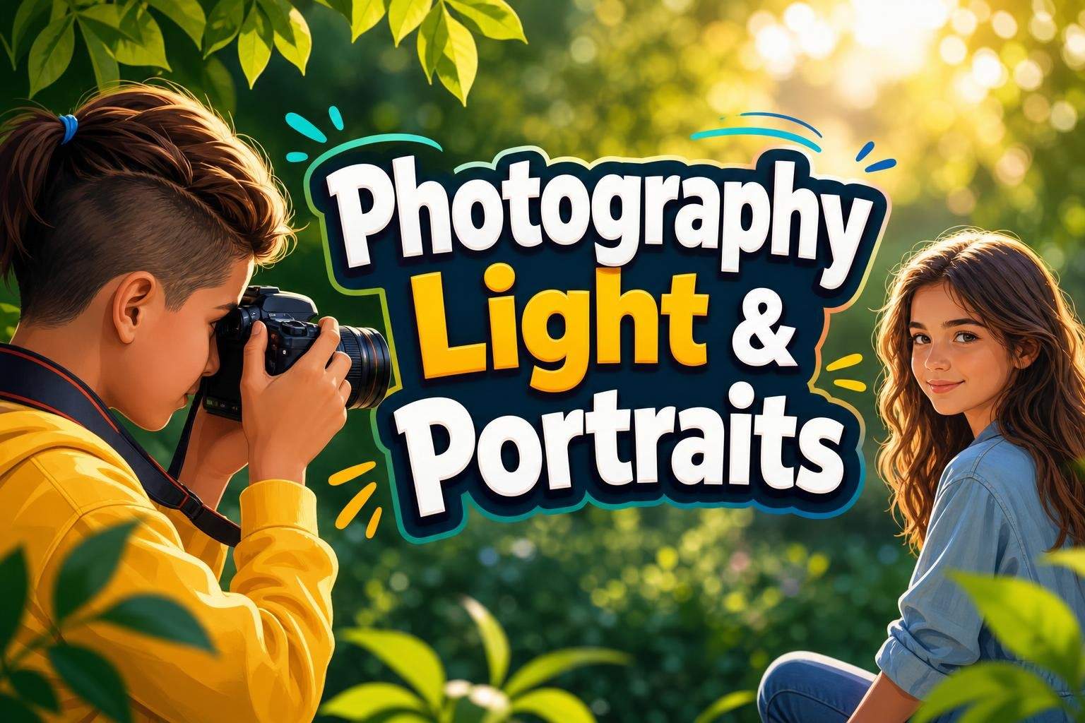 Middle School Photography 2: Lighting for Science & Portraits
