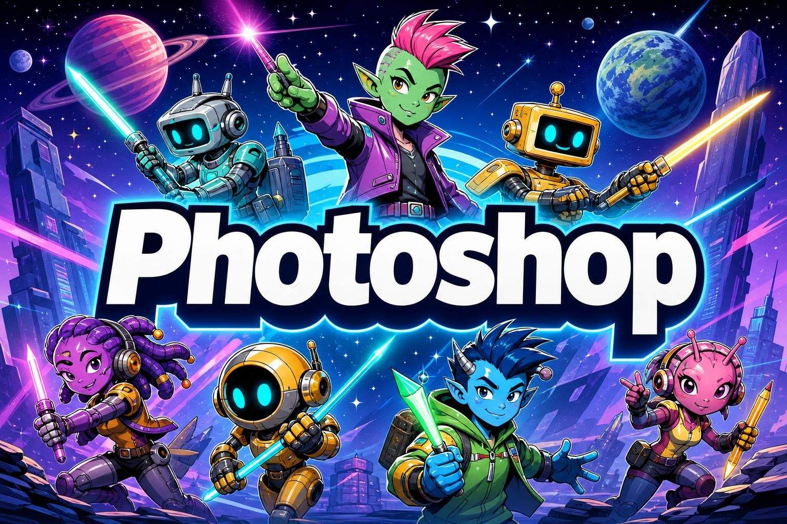 Beginning Photoshop (or Photopea): Photo Editing & Fun Effects