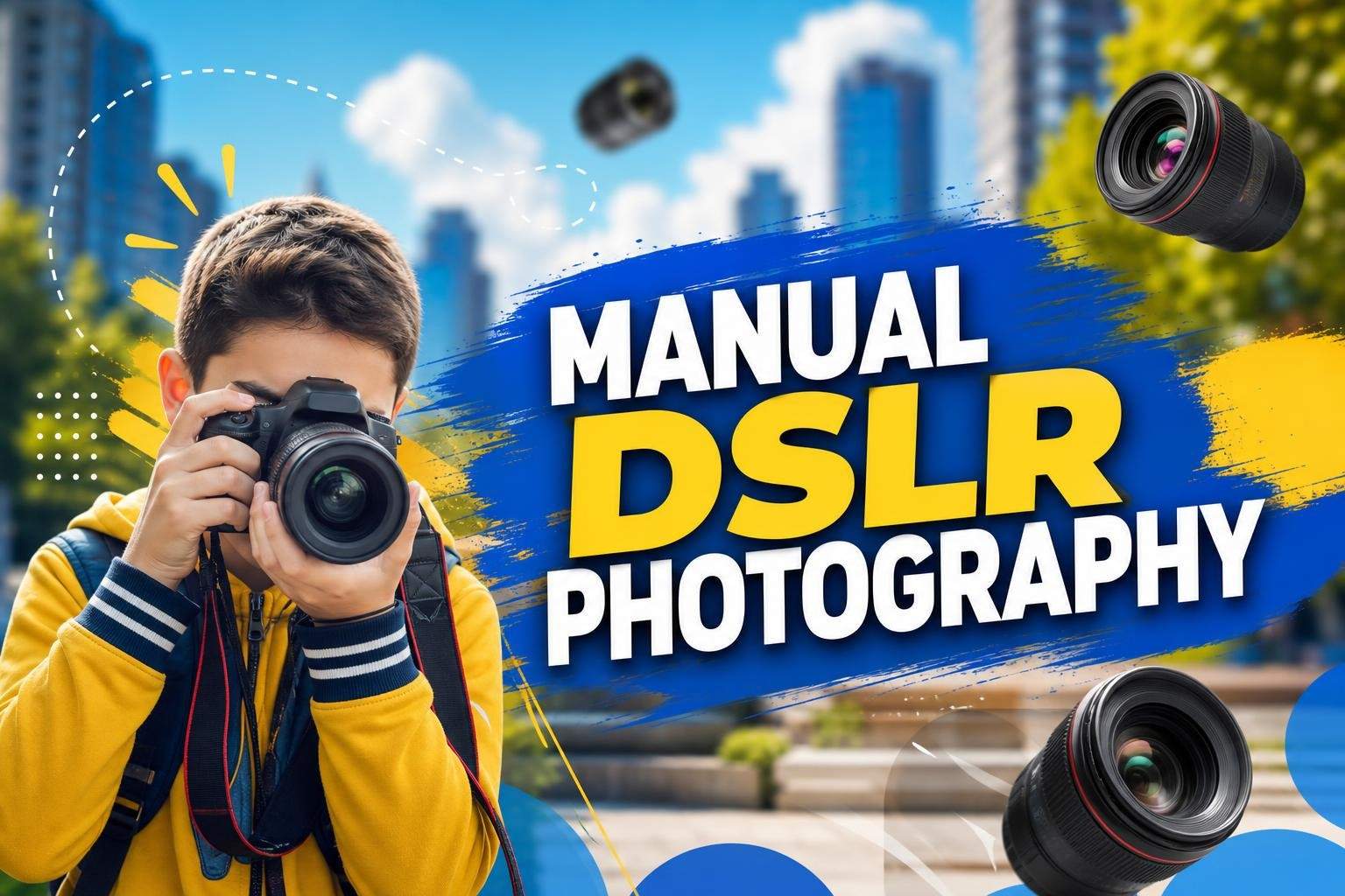 Manual DSLR Photography 202: Genres and Styles (Ages 9–12)