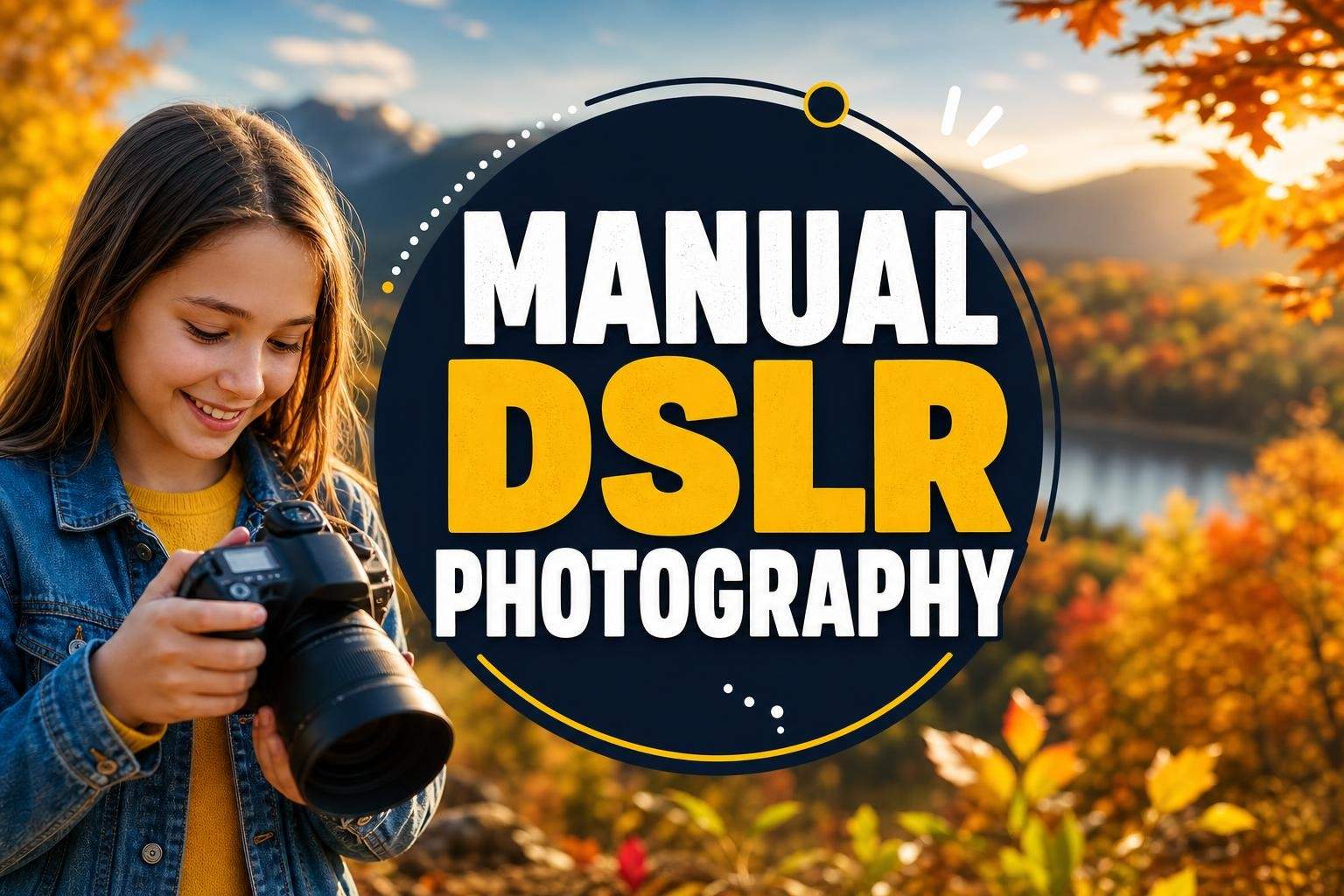 Manual DSLR Photography: Aperture, Shutter Speed, ISO