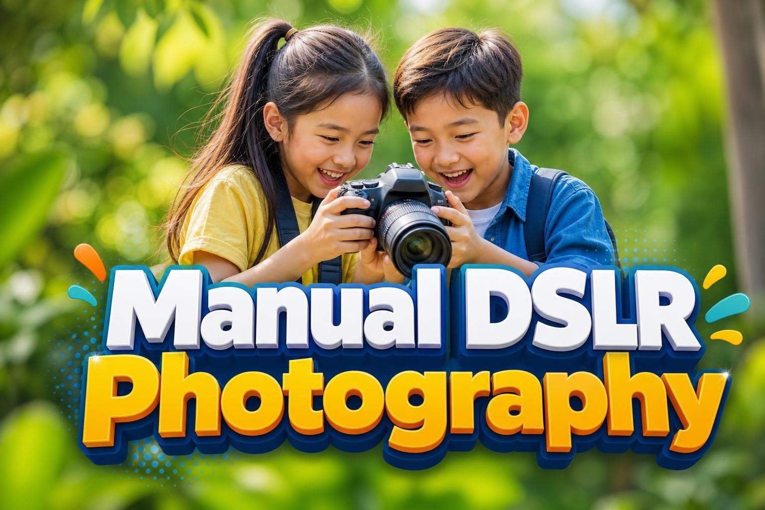 Manual DSLR Photography 101 for Kids