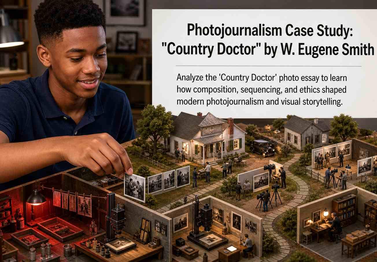Photojournalism Case Study: "Country Doctor" by W. Eugene Smith