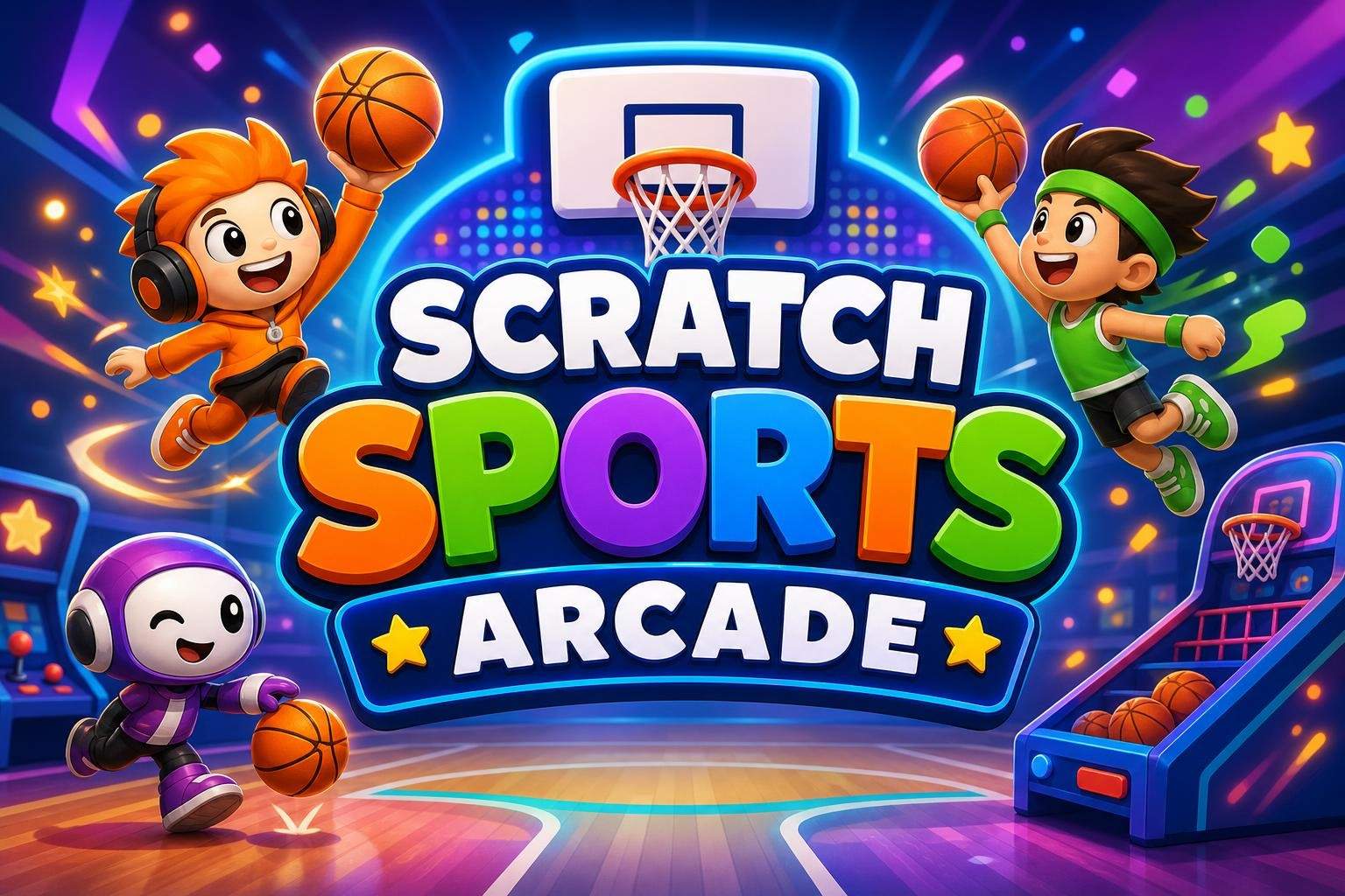 Sports Arcade Game Design with Scratch