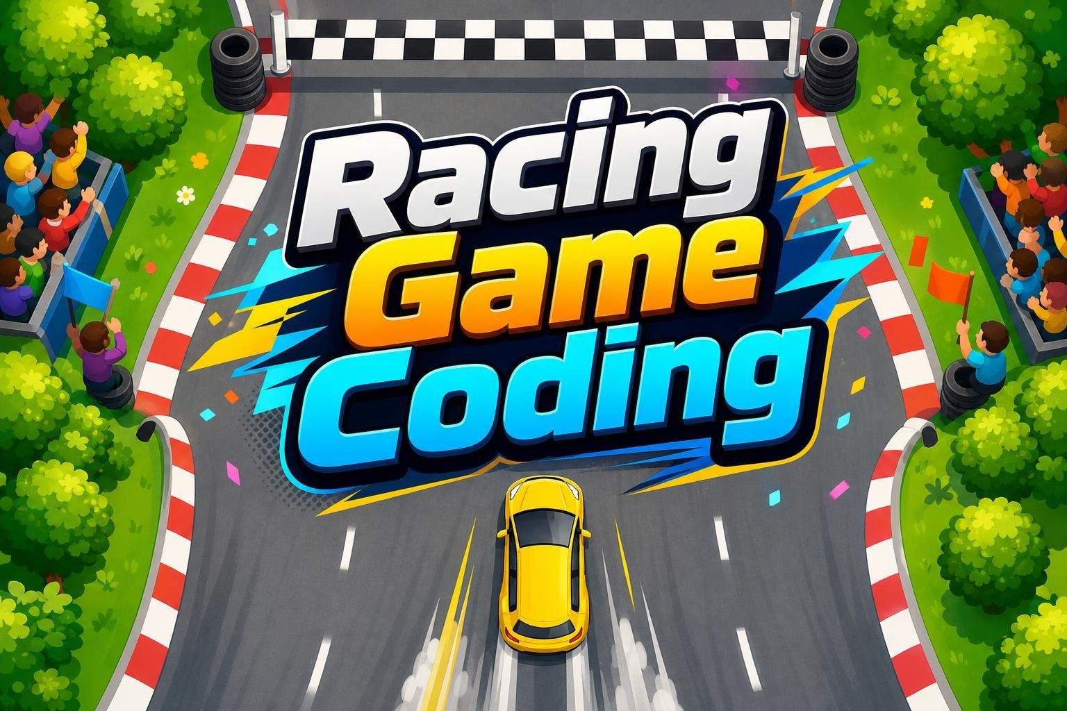 Scratch Coding: Build an Electric Race Car Game