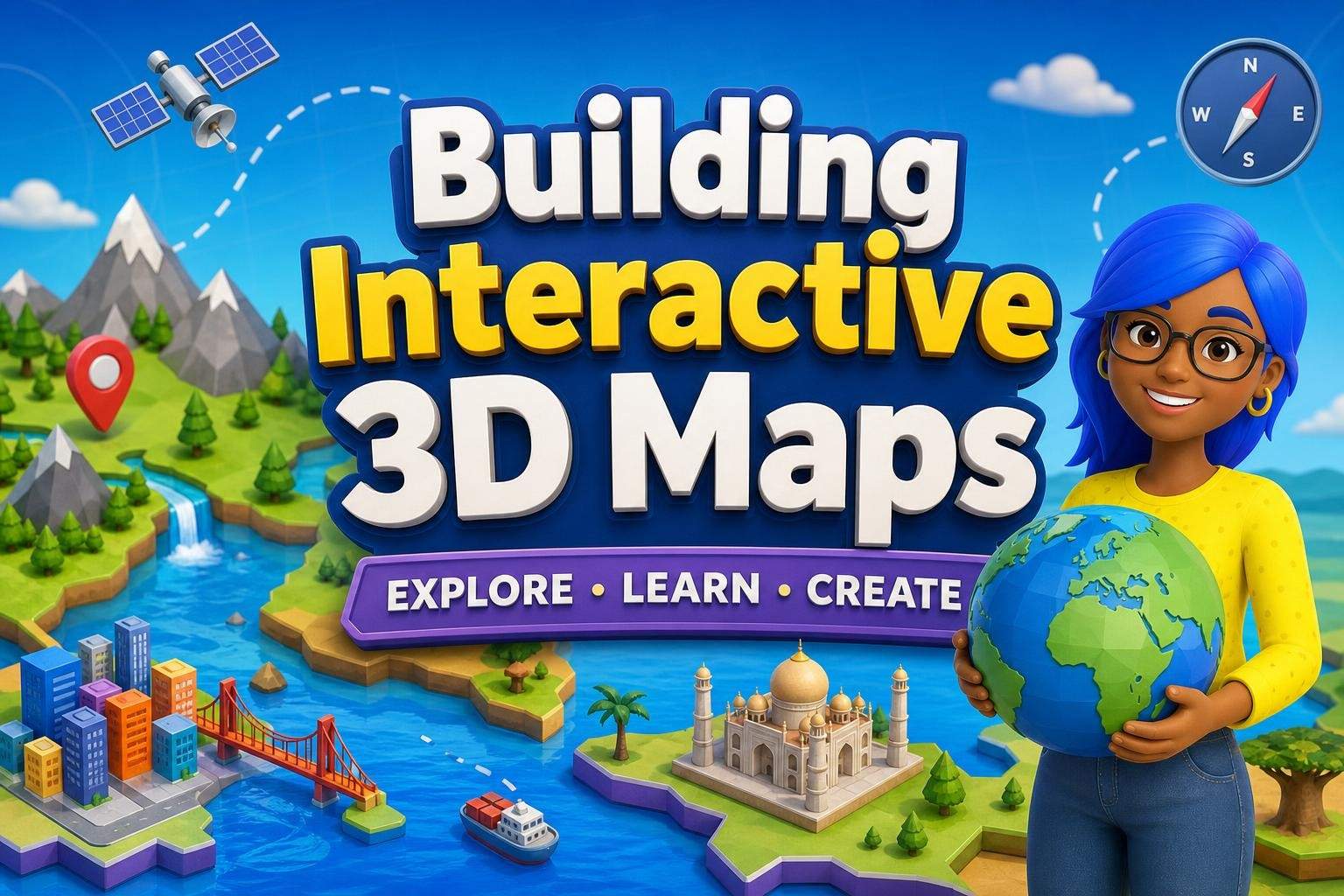 SketchUp 3D Mapping: Middle East & South Asia