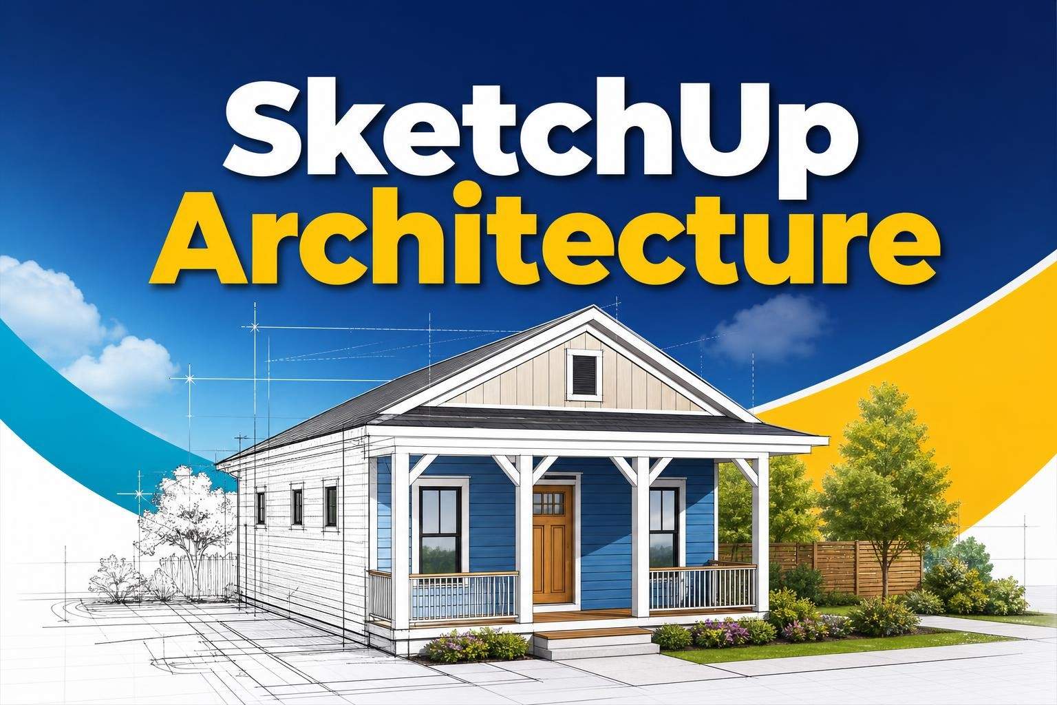 3D House Modeling with SketchUp