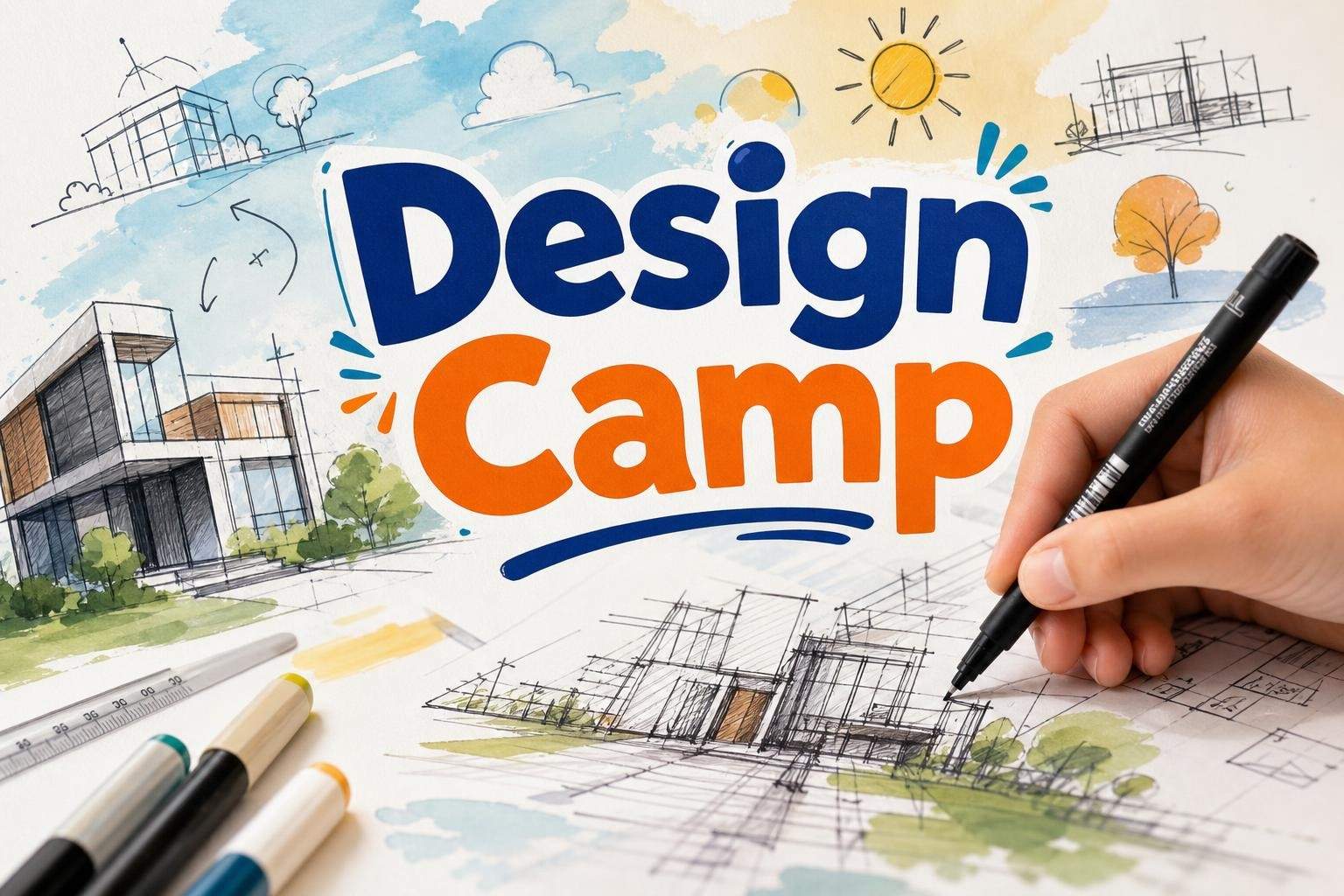 Architecture Career Discovery: Sketching, Models & Intro to CAD