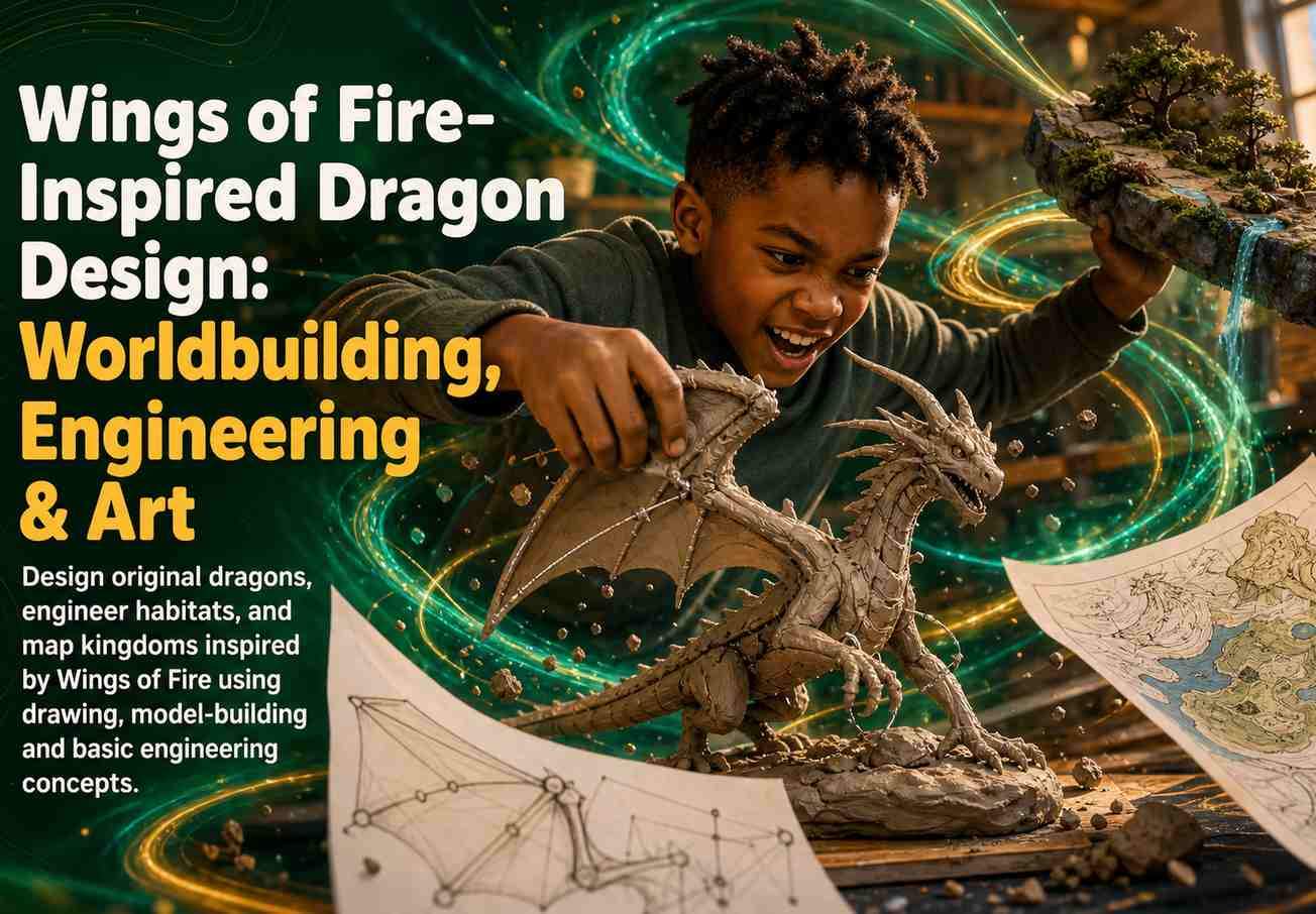 Wings of Fire–Inspired Dragon Design: Worldbuilding, Engineering & Art