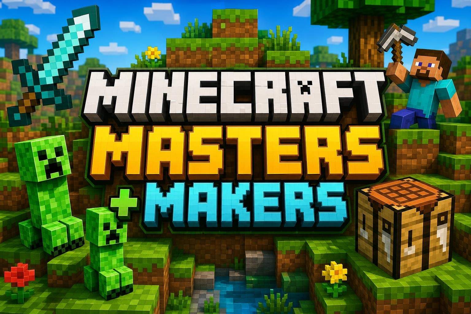 Minecraft-Inspired Hands-On STEM Camp (Screen-Free)