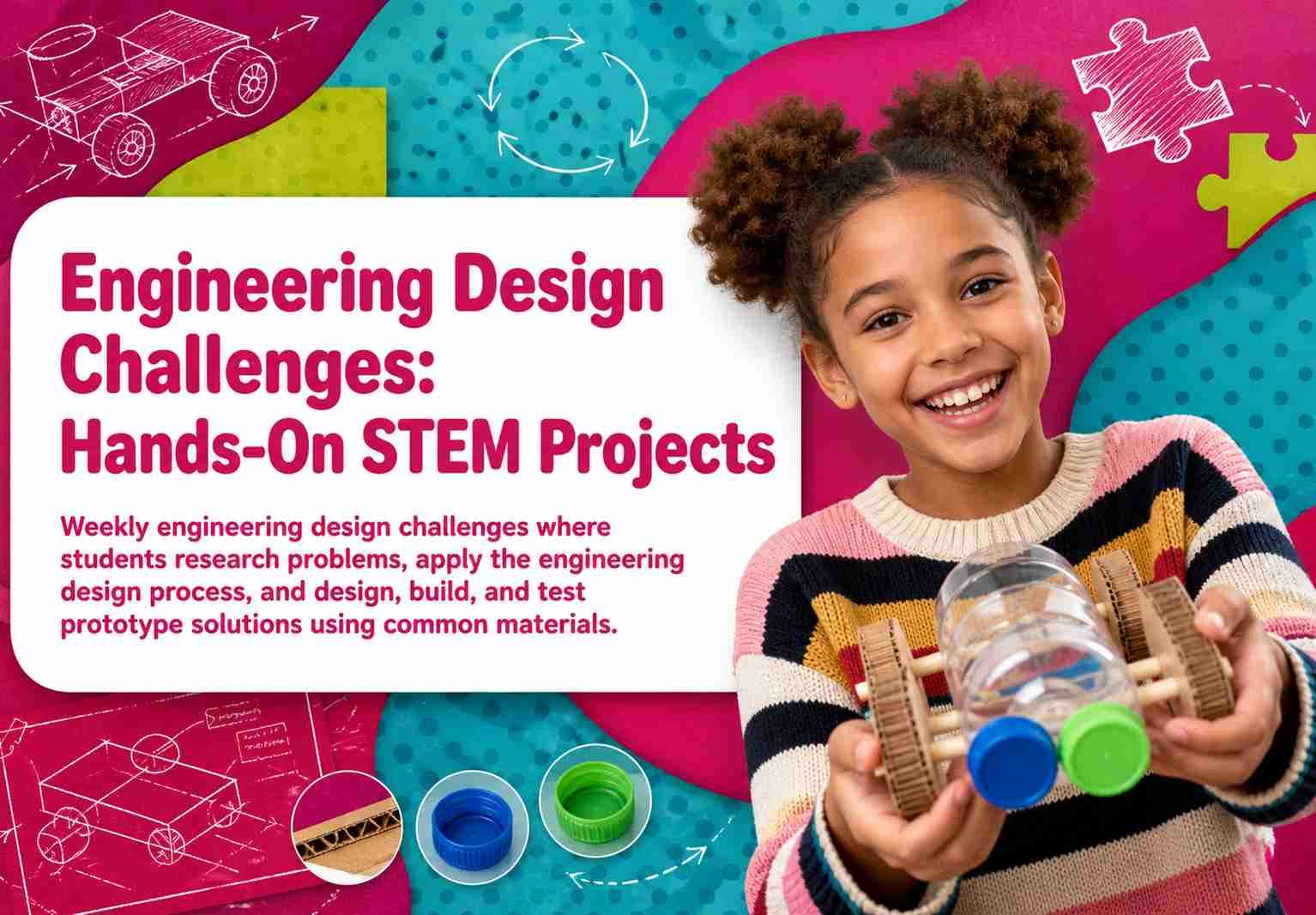 Engineering Design Challenges: Hands-On STEM Projects (Ages 8-12)