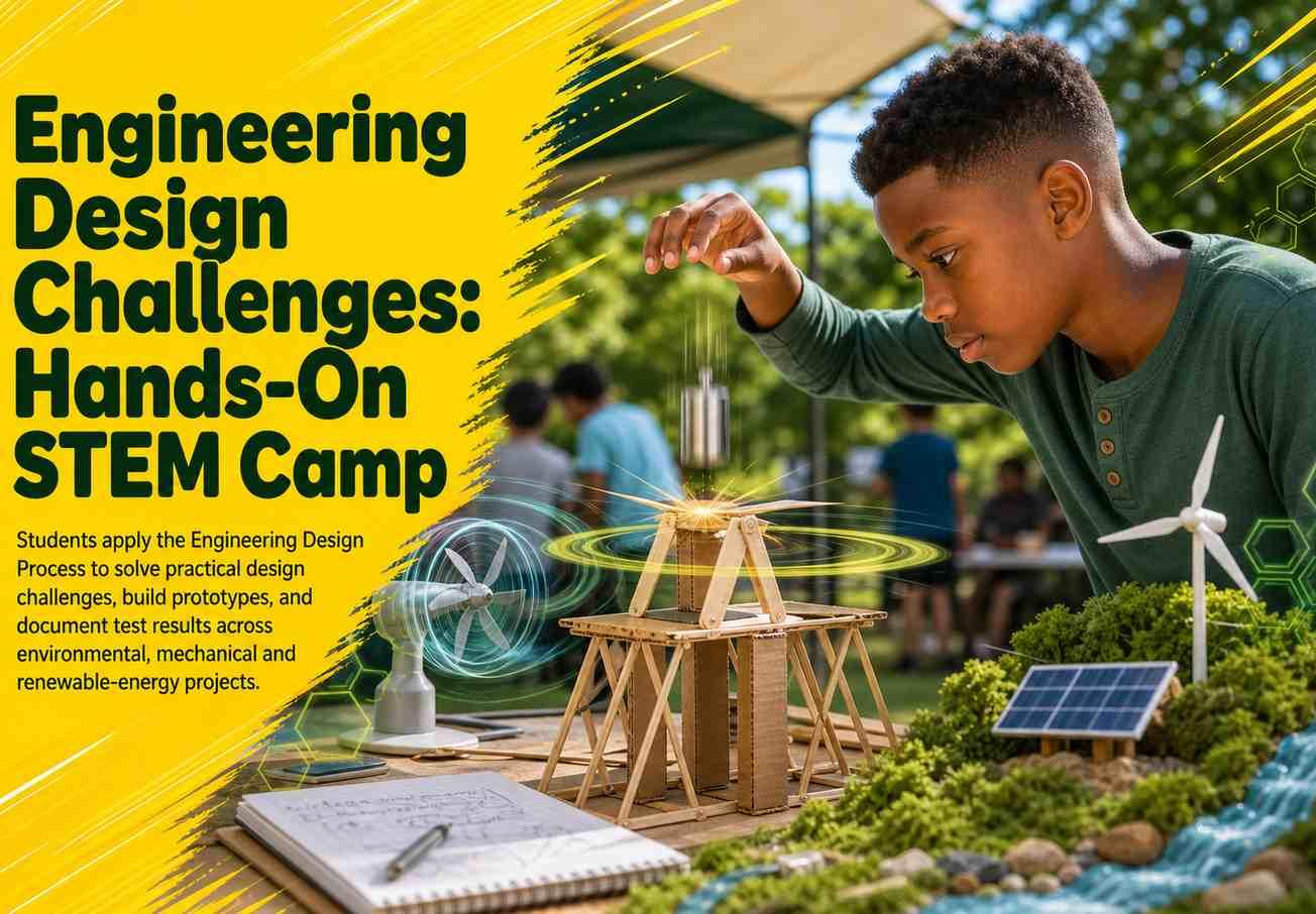 Engineering Design Challenges: Hands-On STEM Camp