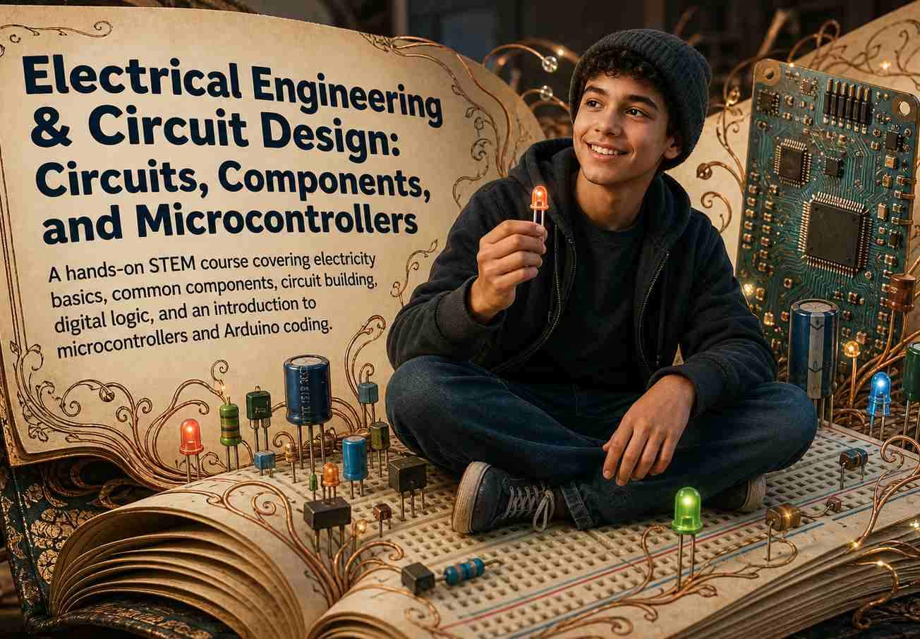 Electrical Engineering & Circuit Design: Circuits, Components, and Microcontrollers