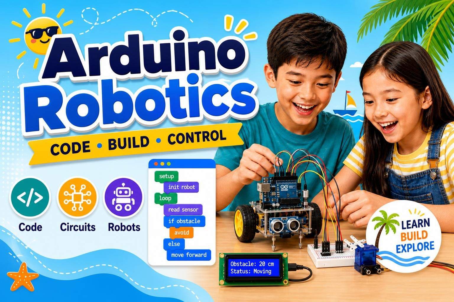 Robotics with Arduino, Micro:bit and Tinkercad