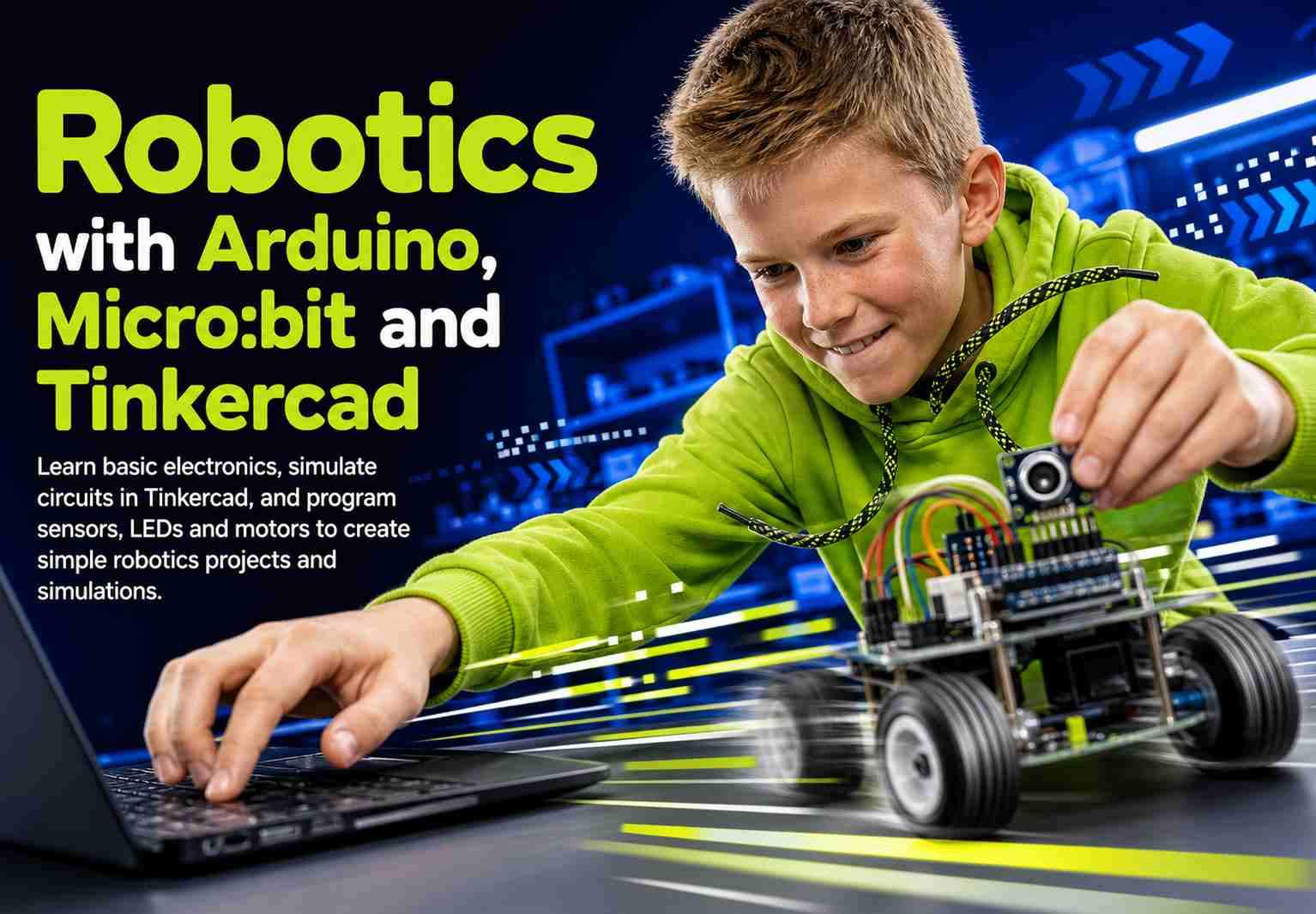 Robotics with Arduino, Micro:bit and Tinkercad